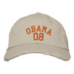 BONÉ BORDADO OBAMA 08