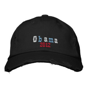 Boné Bordado Obama 2012