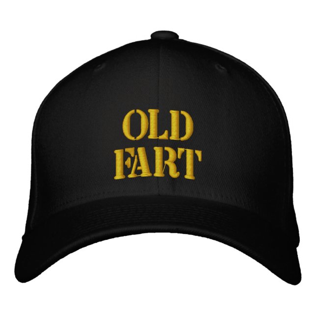 BONÉ BORDADO OLDFART (Frente)