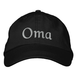 Boné Bordado Oma