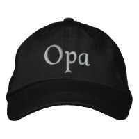 Boné Bordado Opa