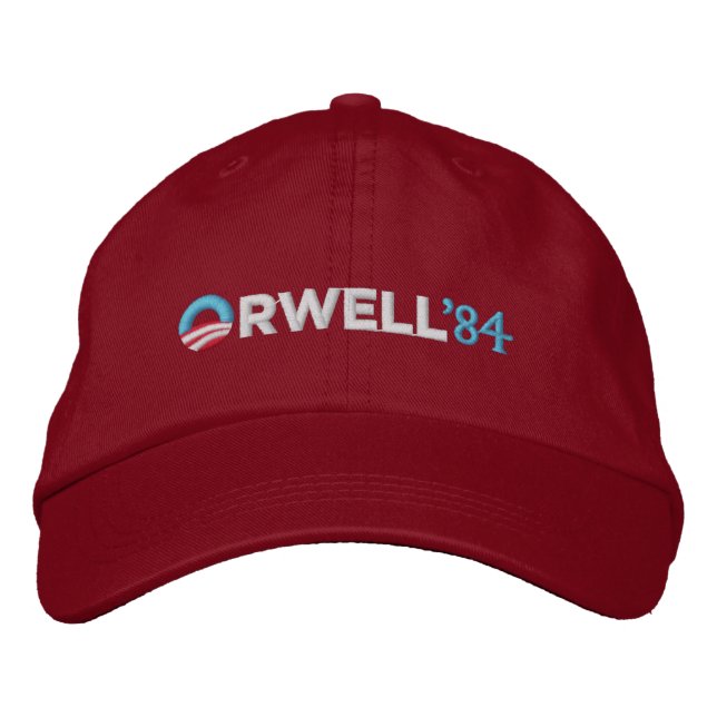 Boné Bordado Orwell 1984 Hat (Frente)