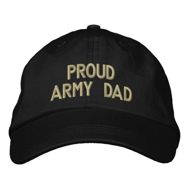 Boné Bordado Pai do exército orgulhoso (Frente)