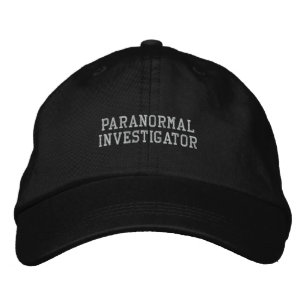 Boné Bordado Paranormal Investigator Hat