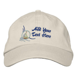 Boné Bordado Personalizado para Embroborismo Náutico pa