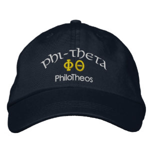 Boné Bordado PHI-THETA PhiloTheos