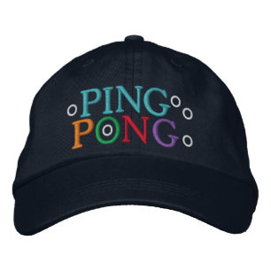 BONÉ BORDADO PING PONG