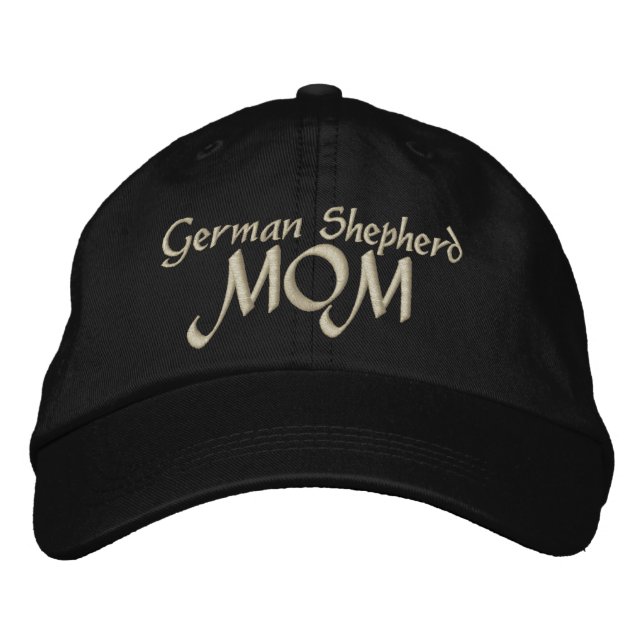 Boné Bordado Presentes da Mãe german shepherd (Frente)
