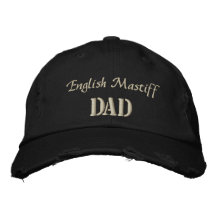 Presentes do Pai Mastiff Inglês.