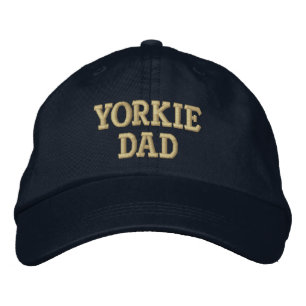 Boné Bordado Presentes do yorkshire terrier do PAI de Yorkie