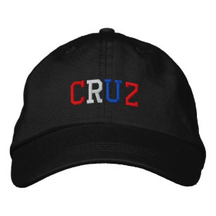Boné Bordado Presidente Cruz 2016 Chapéu Patriótico Azul Bran