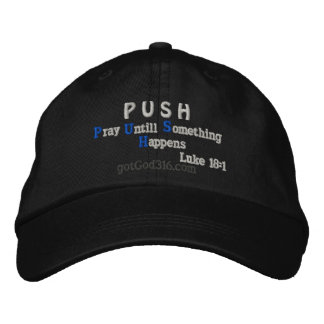 Boné Bordado PUSH gotGod316.com