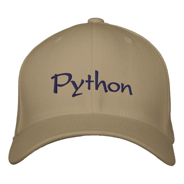 Boné Bordado Python (Frente)