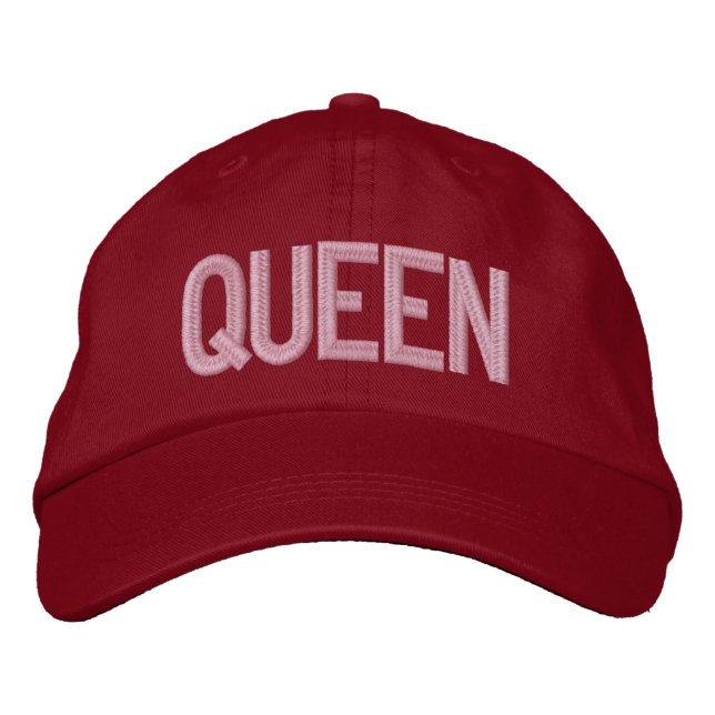 Boné Bordado Queen Personalizable Hat (Frente)