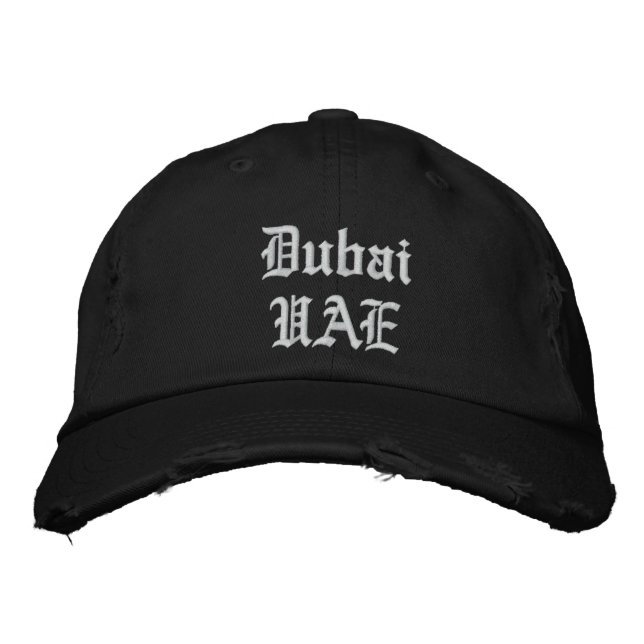 Boné Bordado Rep Ya Hood Custom Dubai (Frente)