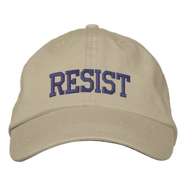 Boné Bordado RESIST (Frente)