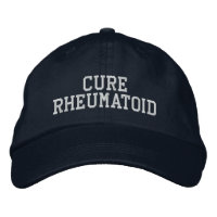 "Rheumatoide Cura" - Chapéu bordado