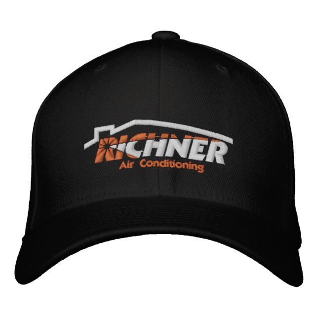 Boné Bordado Richner Air Hat Boriderou Black (Frente)