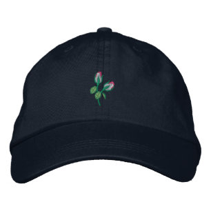 Boné Bordado Rosebuds