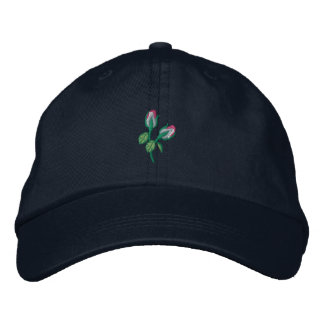 Boné Bordado Rosebuds