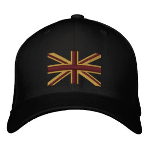 Boné Bordado Royal Union Jack Flag Inglaterra Swag Embroiderado