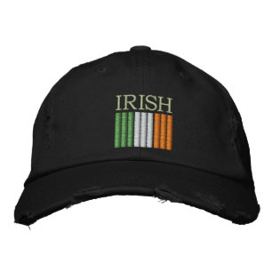 Boné Bordado Rua. Dia de Patrick, Irlanda Bandeira Hat