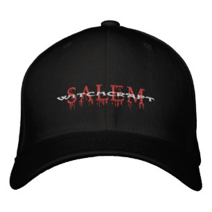Boné Bordado Salem Witchcraft Bloody Magic
