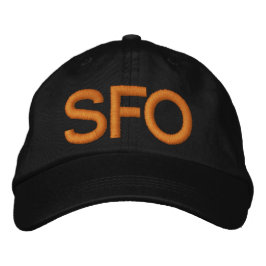 Boné Bordado San Francisco SFO Hat