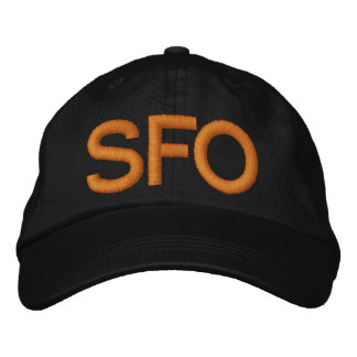 Boné Bordado San Francisco SFO Hat