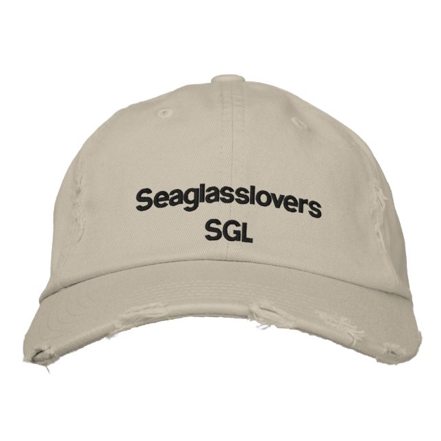Boné Bordado Seaglasslovers Hat (Frente)