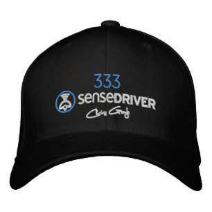Boné Bordado SenseDriver + Chapéu de 333 Chris Gayle