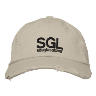 Boné Bordado SGL, seaglasslover