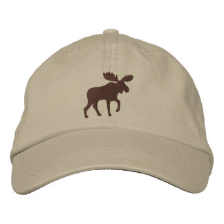 Boné Bordado Silhueta Walking Moose Selvagem