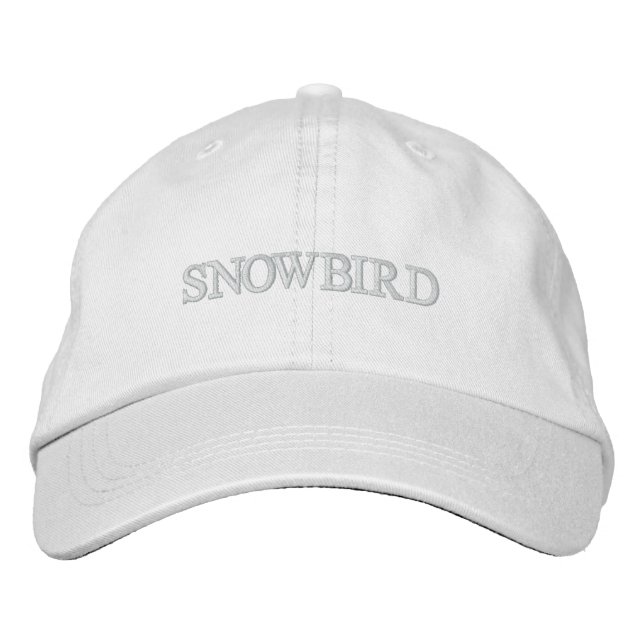Boné Bordado Snowbird Boridered Hat (Frente)