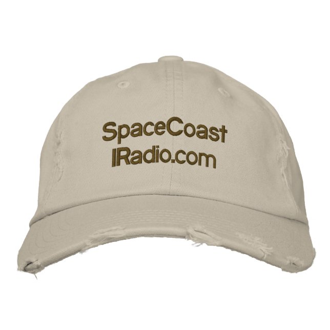 Boné Bordado SpaceCoastIRadio.com (Frente)