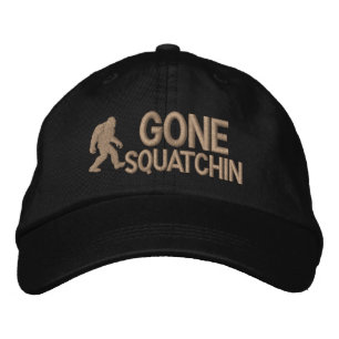 Boné Bordado Squatchin ido