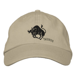 Boné Bordado Taurus Zodiac - Símbolo Bordado