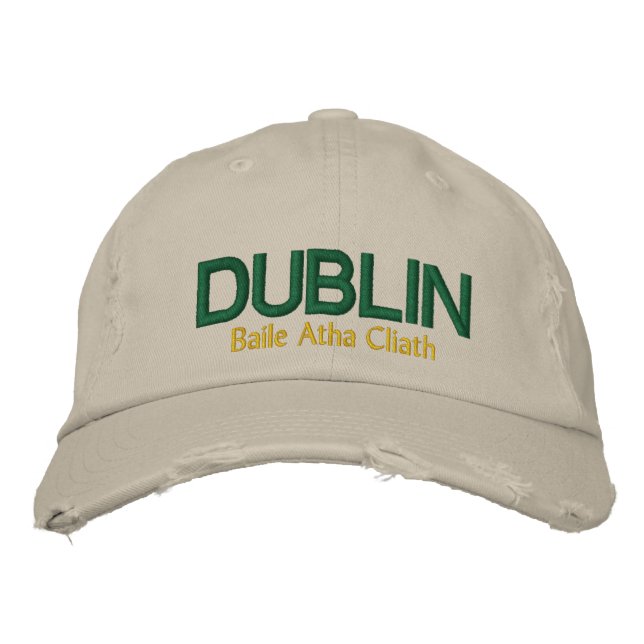 Boné Bordado The Dublin Hat (Frente)