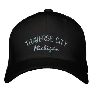 Boné Bordado Traverse City Michigan Boriderou Hat