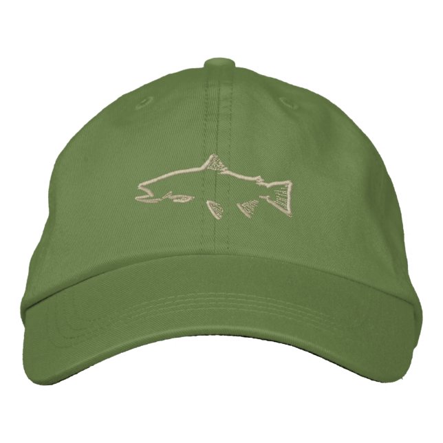 Boné Bordado Truck Tracker Hat - Olive (Frente)