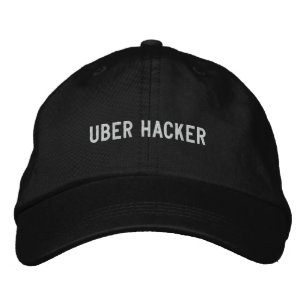 Boné Bordado Uber Hacker