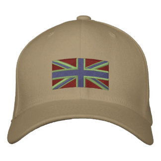 Boné Bordado Union Jack - Deserto