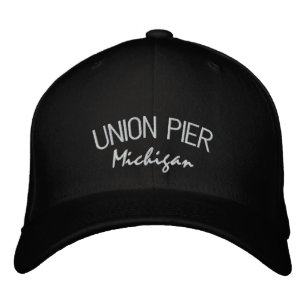 Boné Bordado Union Pier Michigan Boridera Hat