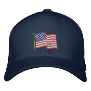 Boné Bordado USA Flag NBG
