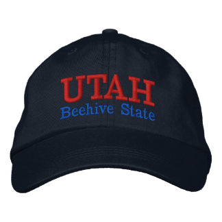 Boné Bordado Utah Beehive State Embroiderou Chapéu