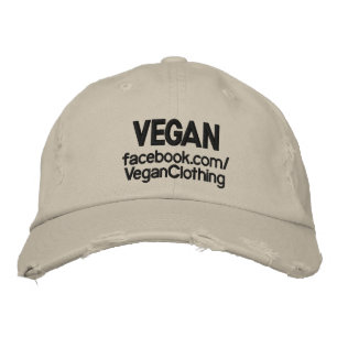 Boné Bordado VEGAN em dificuldades