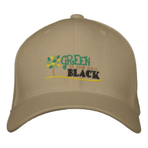 Boné Bordado Verde é novo preto