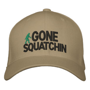 Boné Bordado Versão de Deluxe do Squatchin Gone