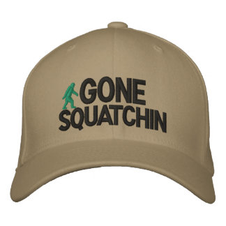 Boné Bordado Versão de Deluxe do Squatchin Gone