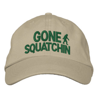 Boné Bordado Versão de Deluxe do Squatchin Gone